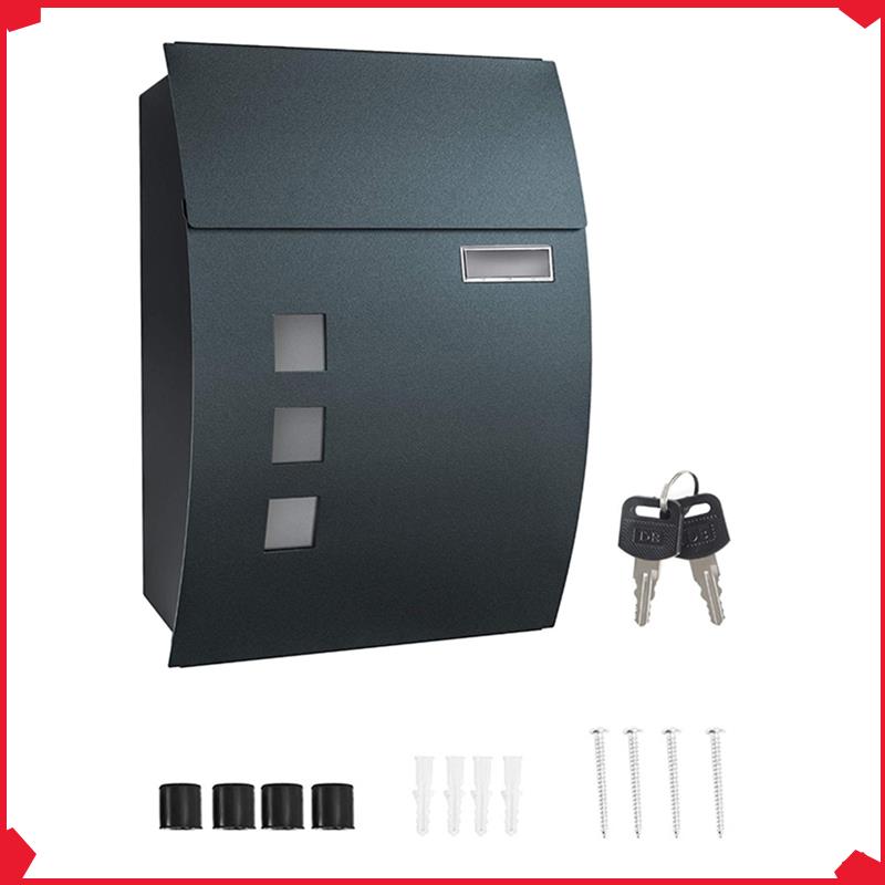 B17B Wall Mounted Post Box Wat - đánh giá và giá Home Security Letters