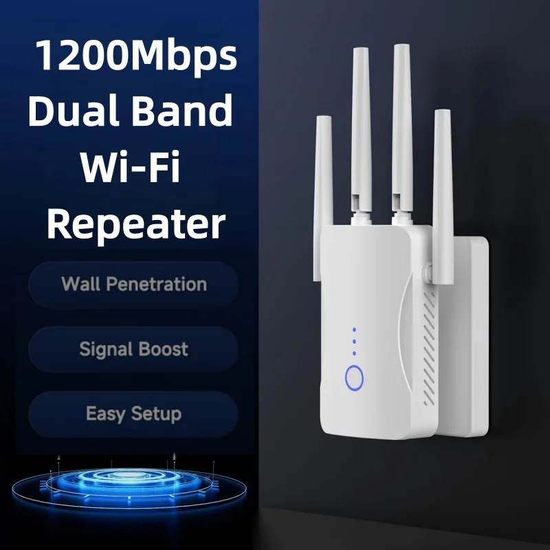 2.4G/5GHz Dual Band WiFi Repea - đánh giá và giá Home Security Bundle