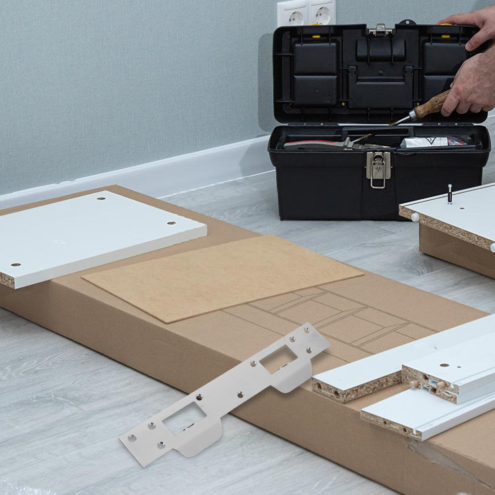 Stainless Steel Heavy Duty Doo - đánh giá và giá Door Reinforcer Kit