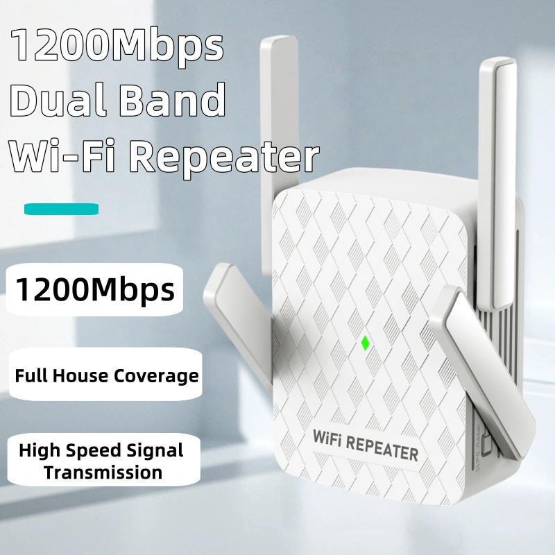 1200Mbps 5Ghz WiFi Repeater Du - đánh giá và giá Home Security Bundle