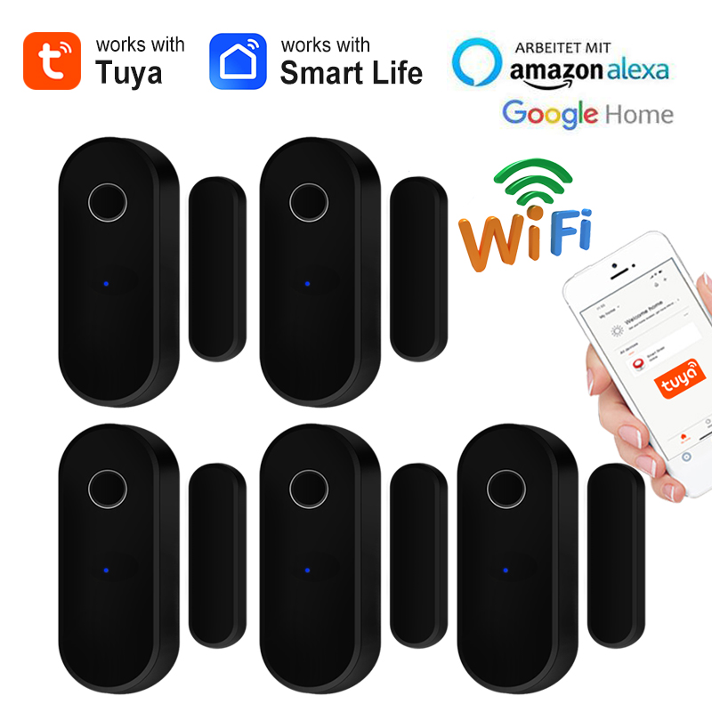 Tuya WiFi Door Open Close Dete - đánh giá và giá Home Security Technology