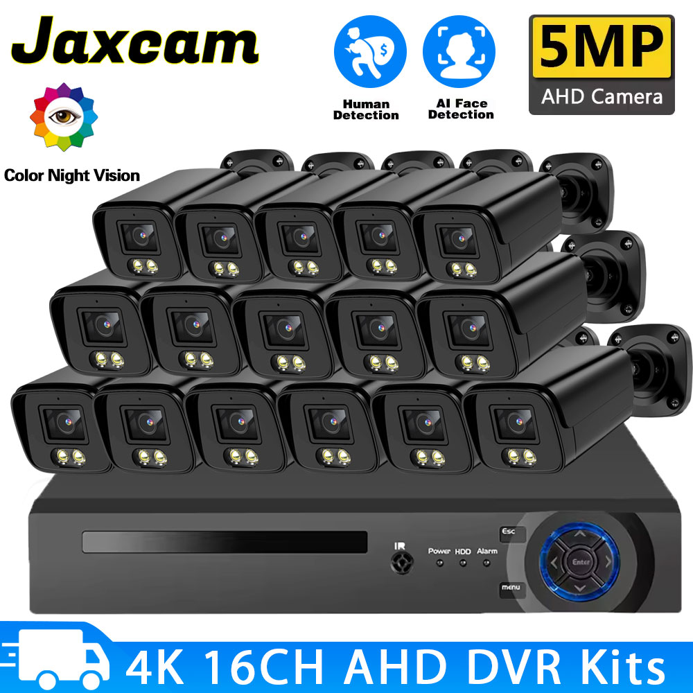 5MP 16PCS AHD Security Camera  - đánh giá và giá Home Security Camera System