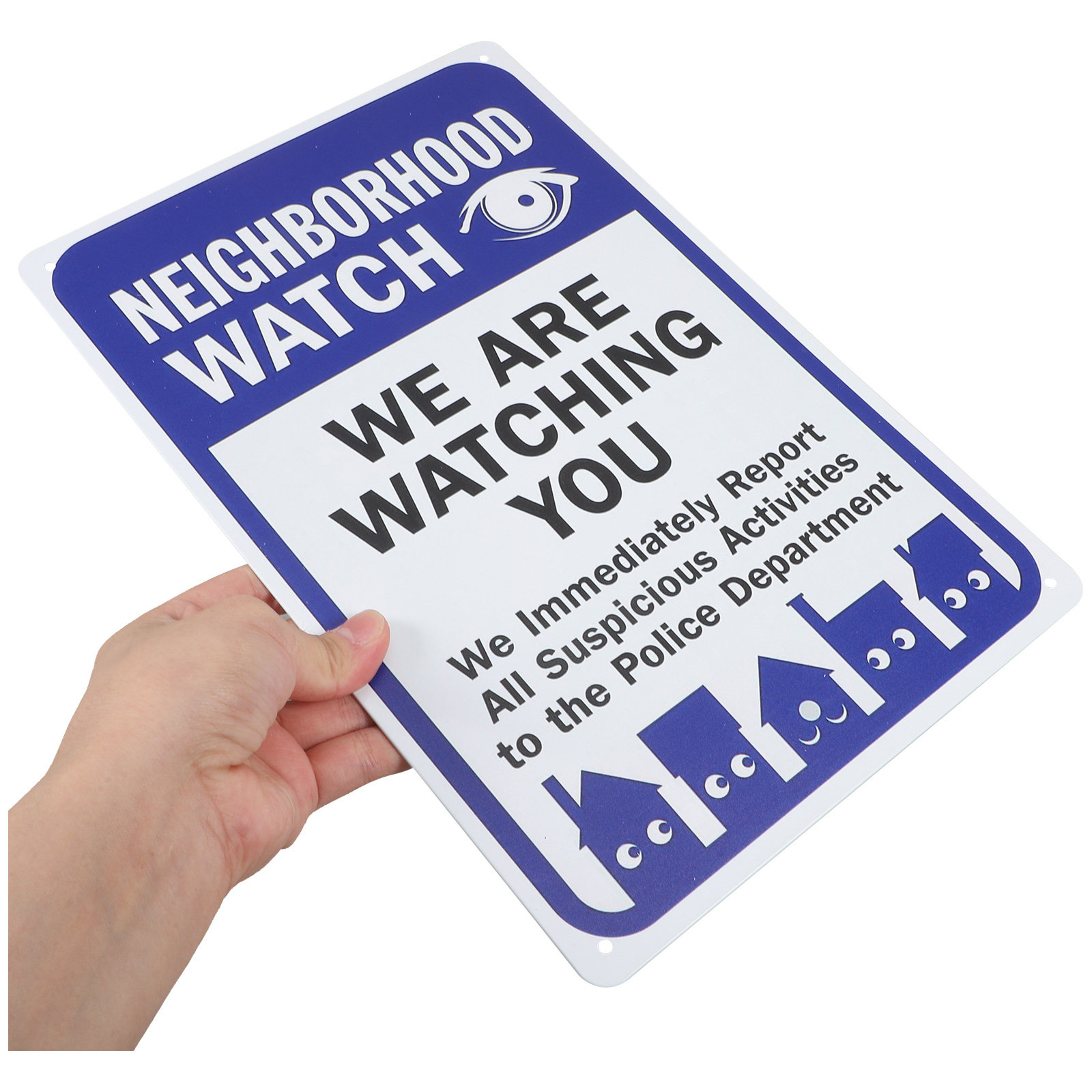 We Are Watching You Sign Weath - đánh giá và giá Home Security Yard Sign