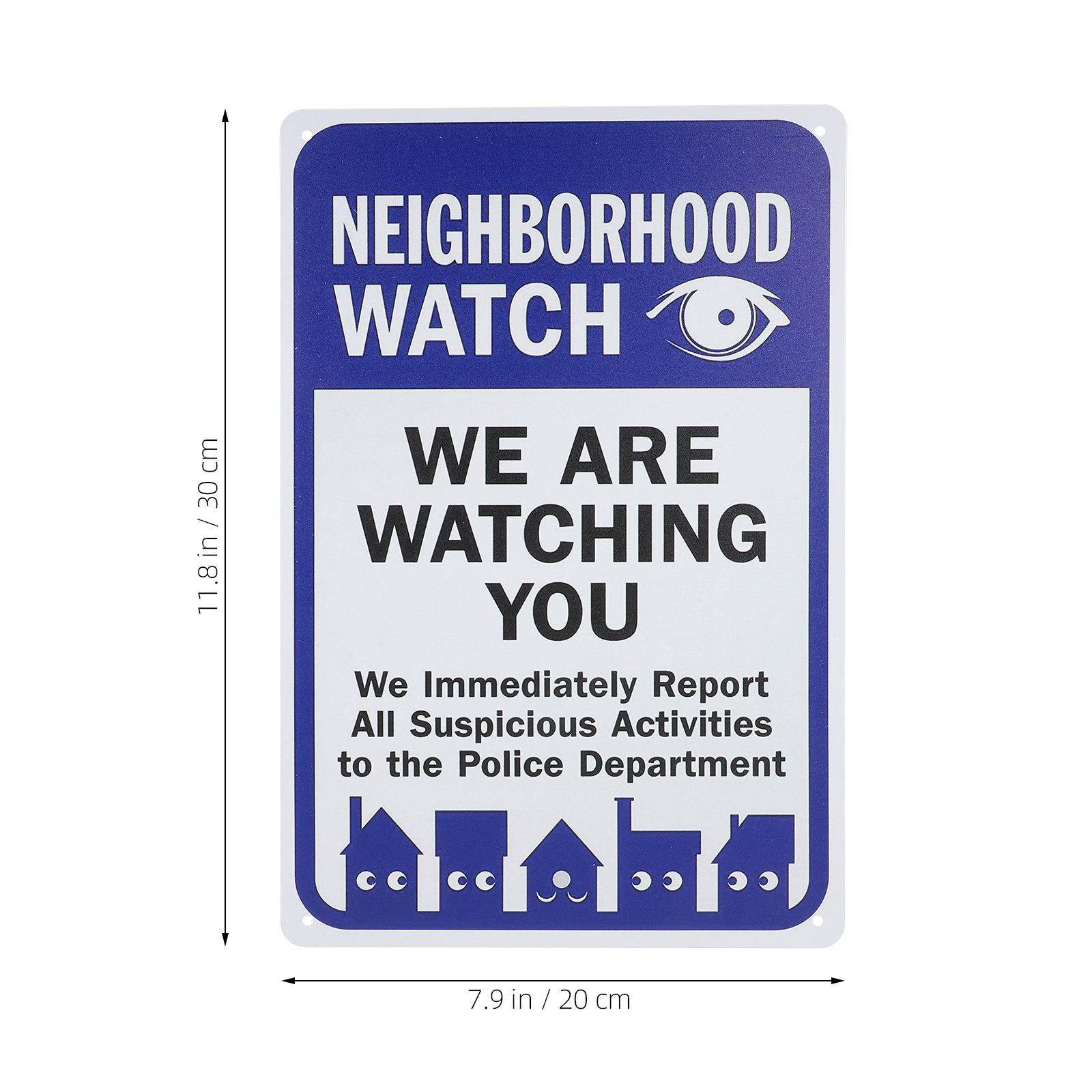 We Are Watching You Sign Weath - đánh giá và giá Home Security Yard Sign