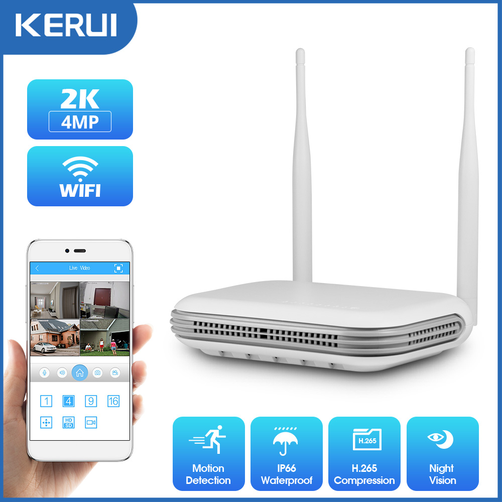 KERUI 2K 4MP Outdoor Full HD S - đánh giá và giá Home Security Camera System
