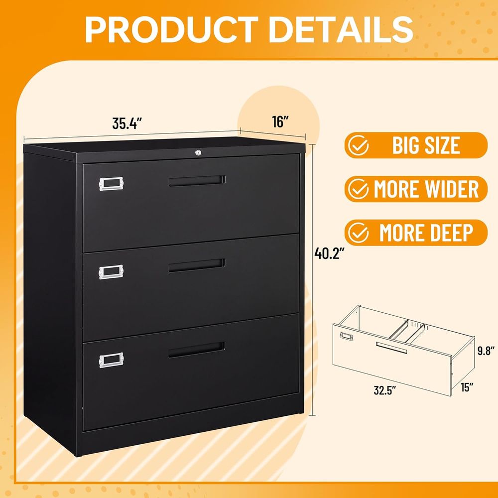 Secure Steel Lateral File Cabi - đánh giá và giá Home Security Letters