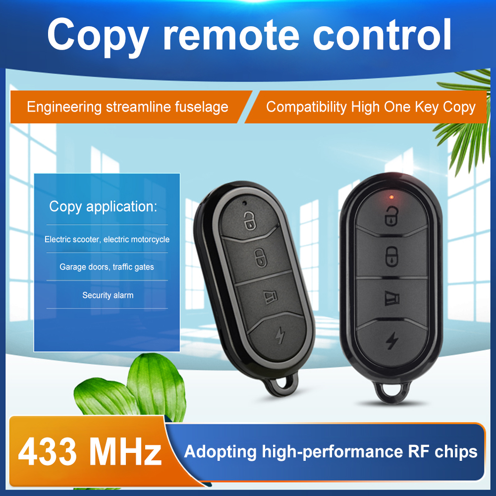 315 MHz/433 MHz Clone Remote C - đánh giá và giá Home Security Key Fob
