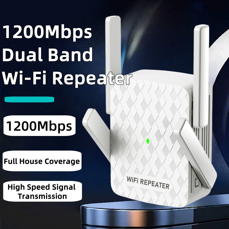 5Ghz WiFi Repeater 1200Mbps Ro - đánh giá và giá Home Security Bundle