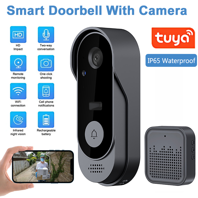 Tuya Doorbell Camera Wireless  - đánh giá và giá Home Security Bundle