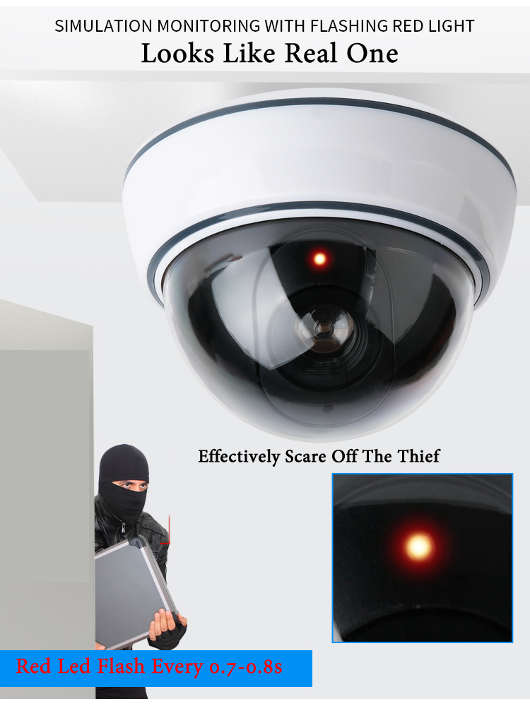 Creative Black/White Fake Dome - đánh giá và giá Home Security Camera System